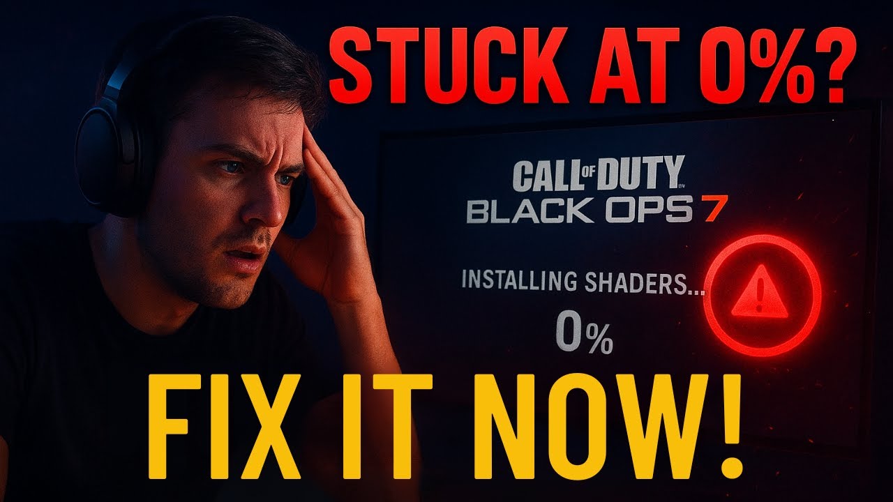 Fix Shader Installation or Compile Stuck at 0% in Call of Duty Black Ops 7 | Shader Optimization Fix