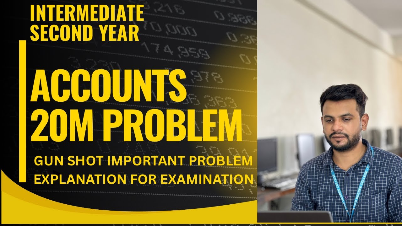 ACCOUNTS ||LAQ|| PART-1 | SECOND YEAR || ADMISSION OF A PARTNER || 20 MARKS PROBLEM || REVALUATION 