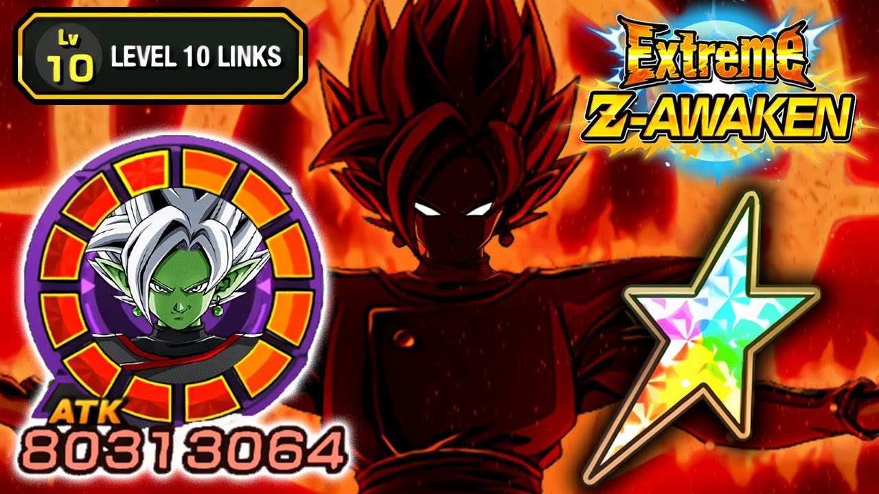 100% EZA INT LR FUSION ZAMASU LEVEL 10 LINKS SHOWCASE!!! Dragon Ball Z Dokkan Battle