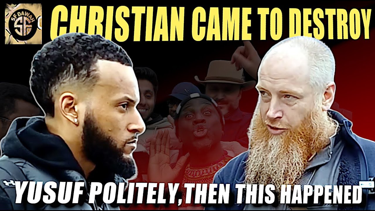 Christian Came to DESTROY Yusuf Politely, Schooled Stratford Speaker's corner