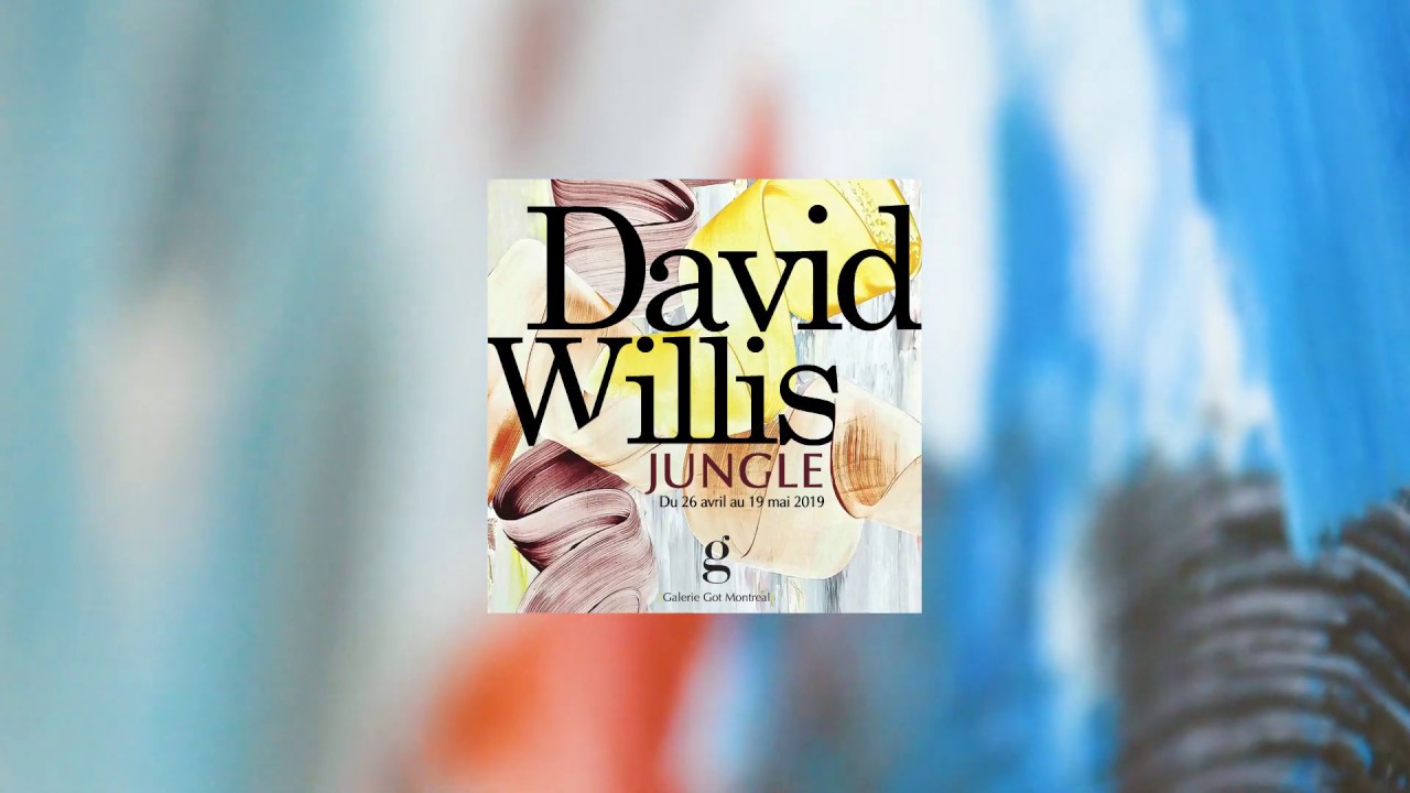 Promo video for 'JUNGLE' solo exhibition by David Willis