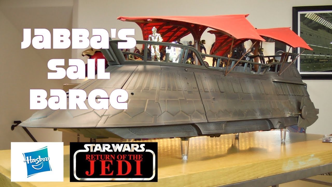 Hasbro HASLAB JABBA's Sail Barge KHETANNA Return Of The Jedi Vintage Collection Star Wars