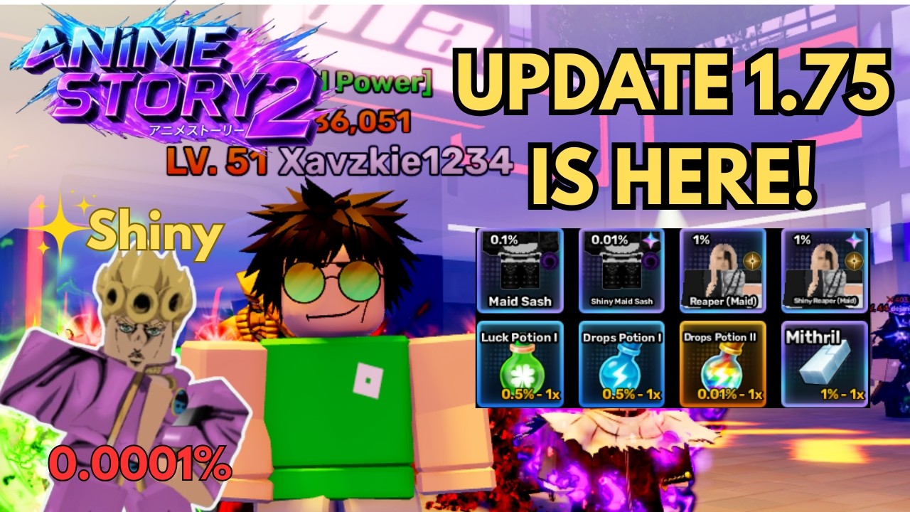 Anime Story 2 Update 1.75 Everything You Need to Know