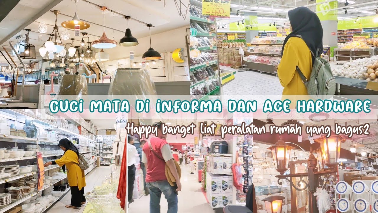 CUCI MATA DI INFORMA DAN ACE HARDWARE AMBON | BIKIN HAPPY LIAT PERALATAN RUMAH TANGGA