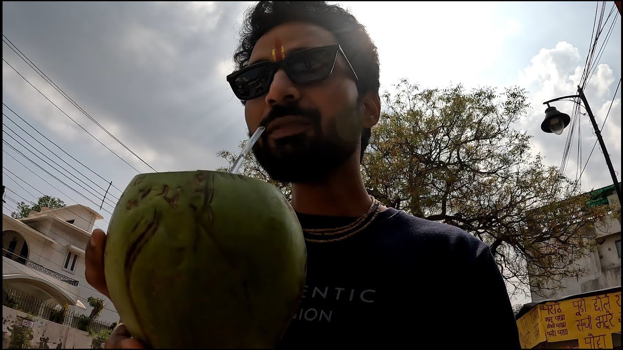 Vrindavan Vlog || Coconut Water || 