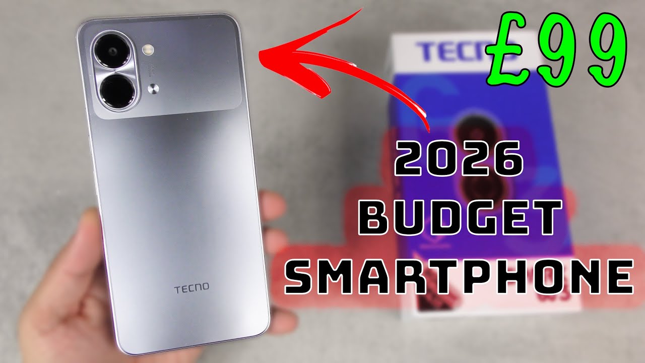 Распаковка, обзор и первые впечатления от Tecno Spark Go 3 (2026)!