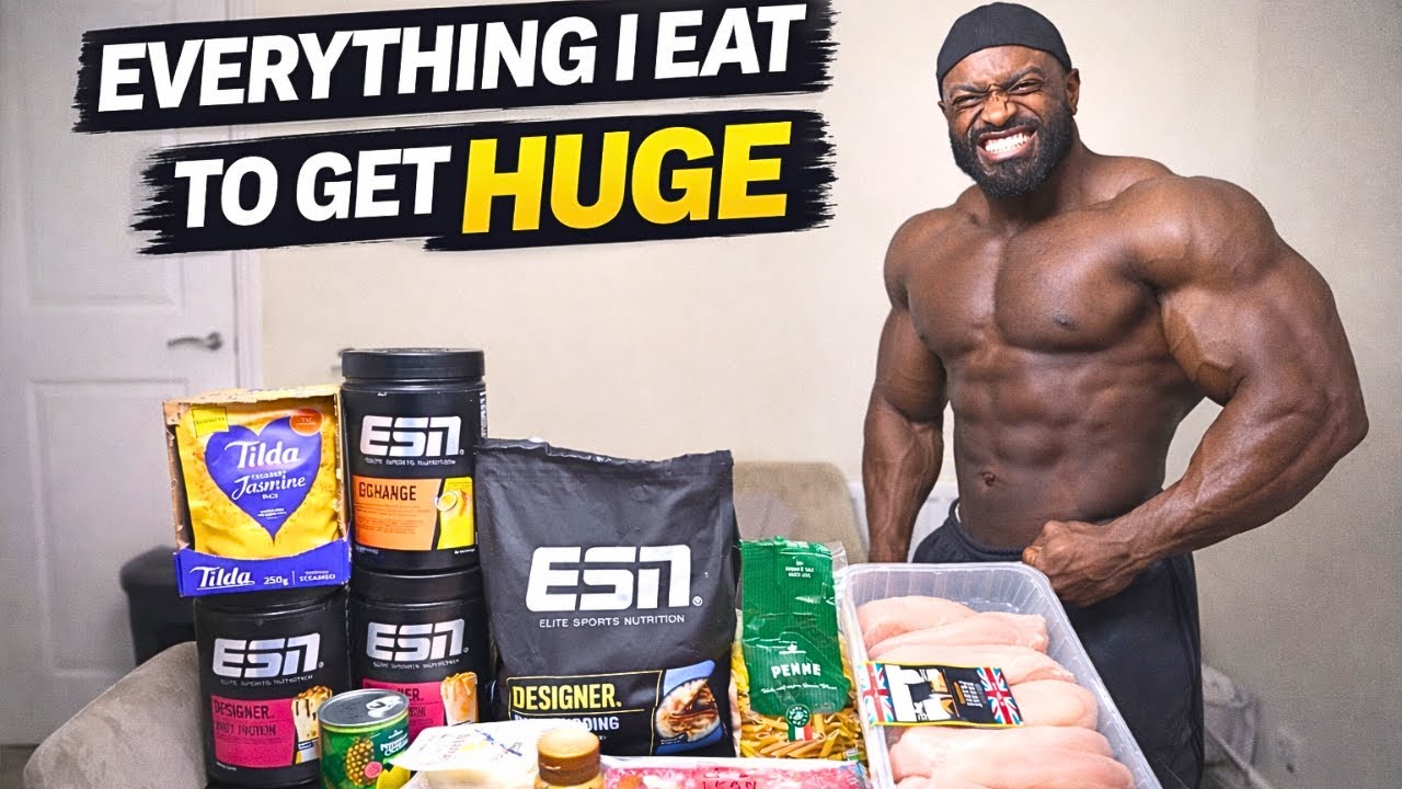 Everything I Eat to Get Huge | Pro Bodybuilder Diet| Olympia 2026 series