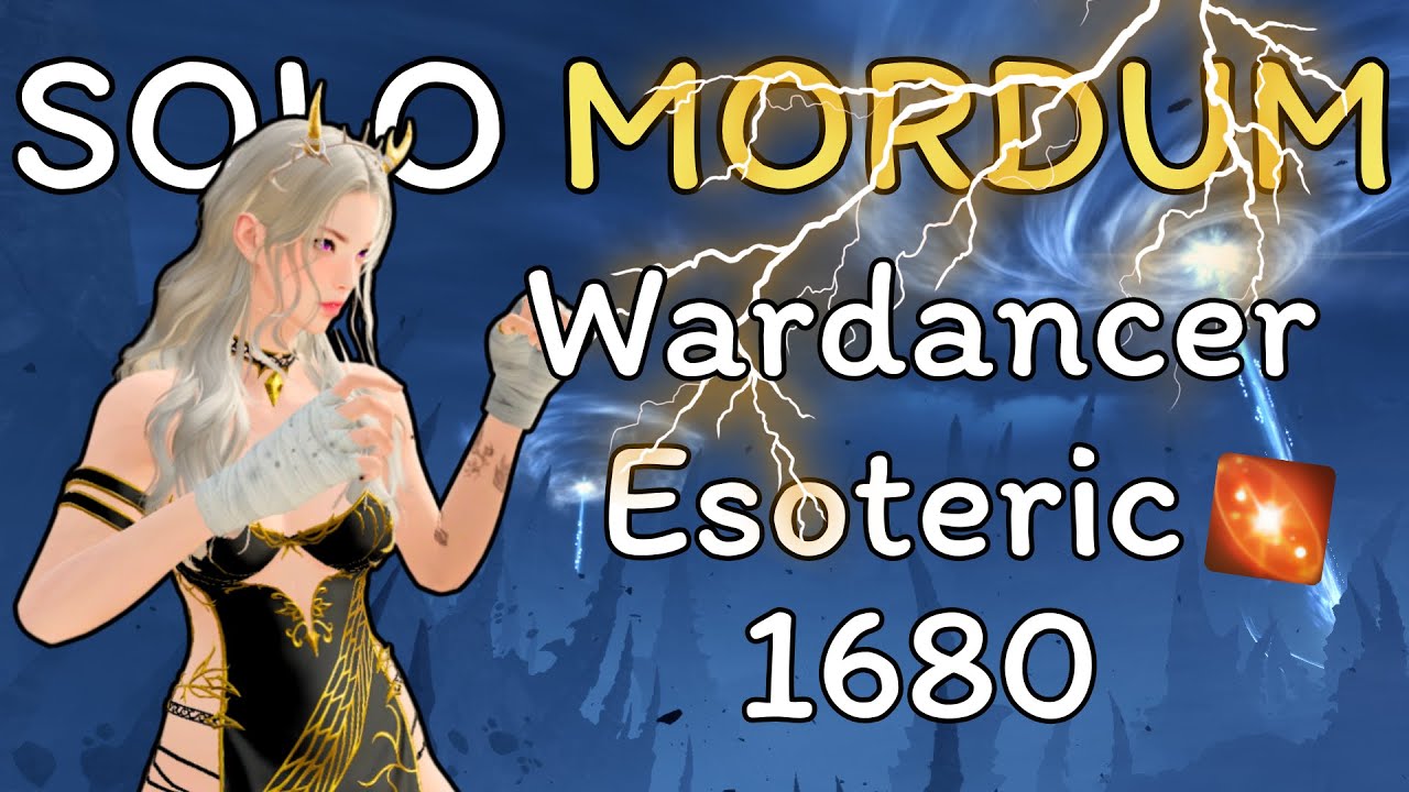 Lost ark | 1680 Wardancer (Esoteric) - Solo Mordum G1-3