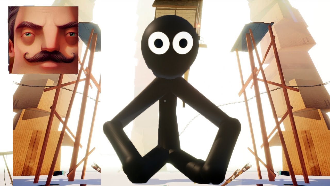 Hello Neighbor - My New Neighbor Stickman Act 4 Final Gameplay Walkthrough