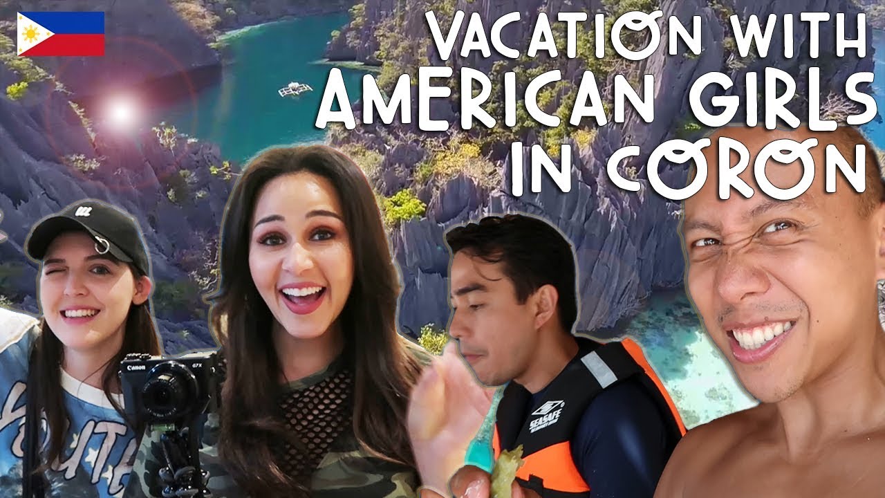 VACATION WITH AMERICAN GIRLS IN CORON, PHILIPPINES | Vlog #252