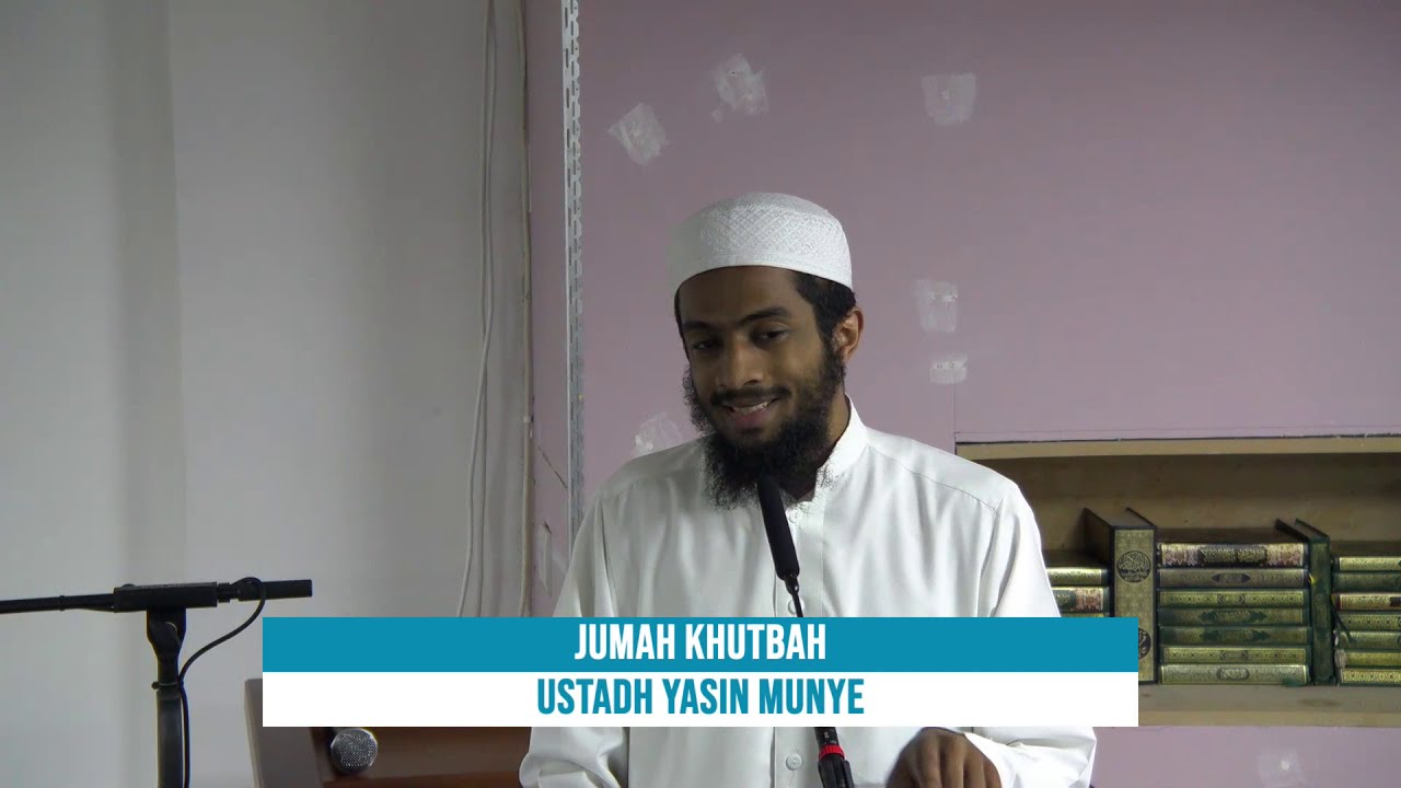 Less in words but vast in meanings. Jumah Khutbah: Ustadh Yasin Munye. Friday 06/09/19.