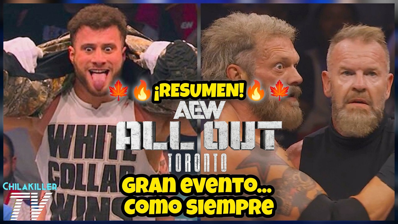 ¿AEW APLASTA A WWE? | AEW All Out 2025 | RESUMEN Y RESULTADOS
