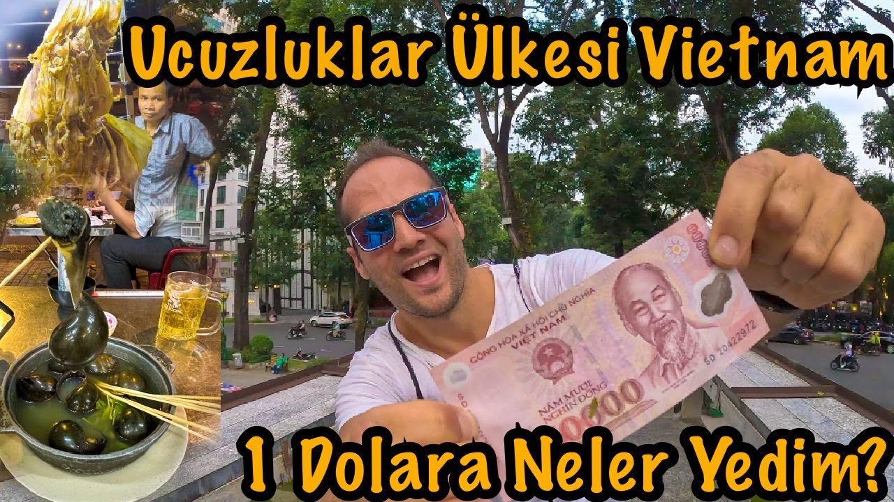 1 Dolarla Vietnamda Neler Alınır? ★ Ho Chi Minh de Sokak Yemekleri