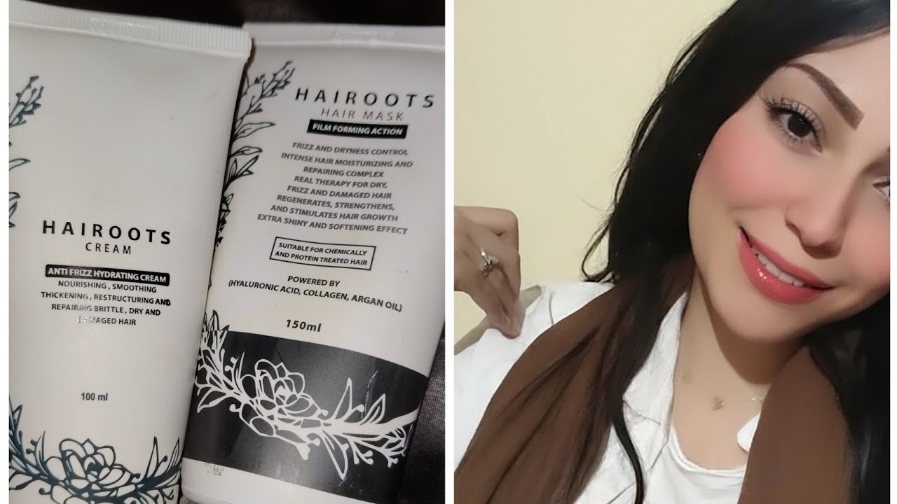 ريفيو هير روتس ماسك وكريم تصفيف #HAIROOTS