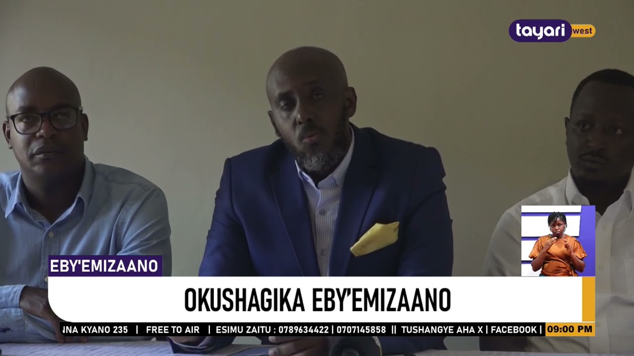 #AGENSHONGA: OKUSHAGIKA EBY’EMIZAANO -  KAMPALA