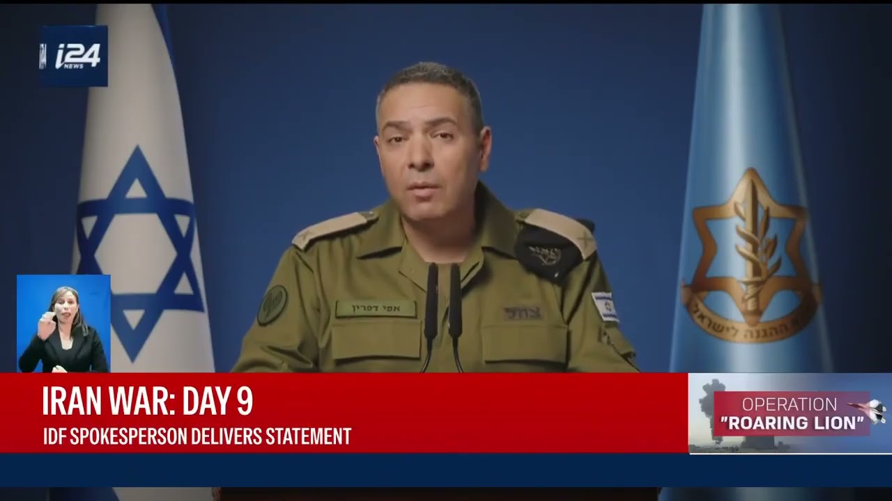 Portavoce IDF: dichiarazioni dopo 9 giorni di guerra