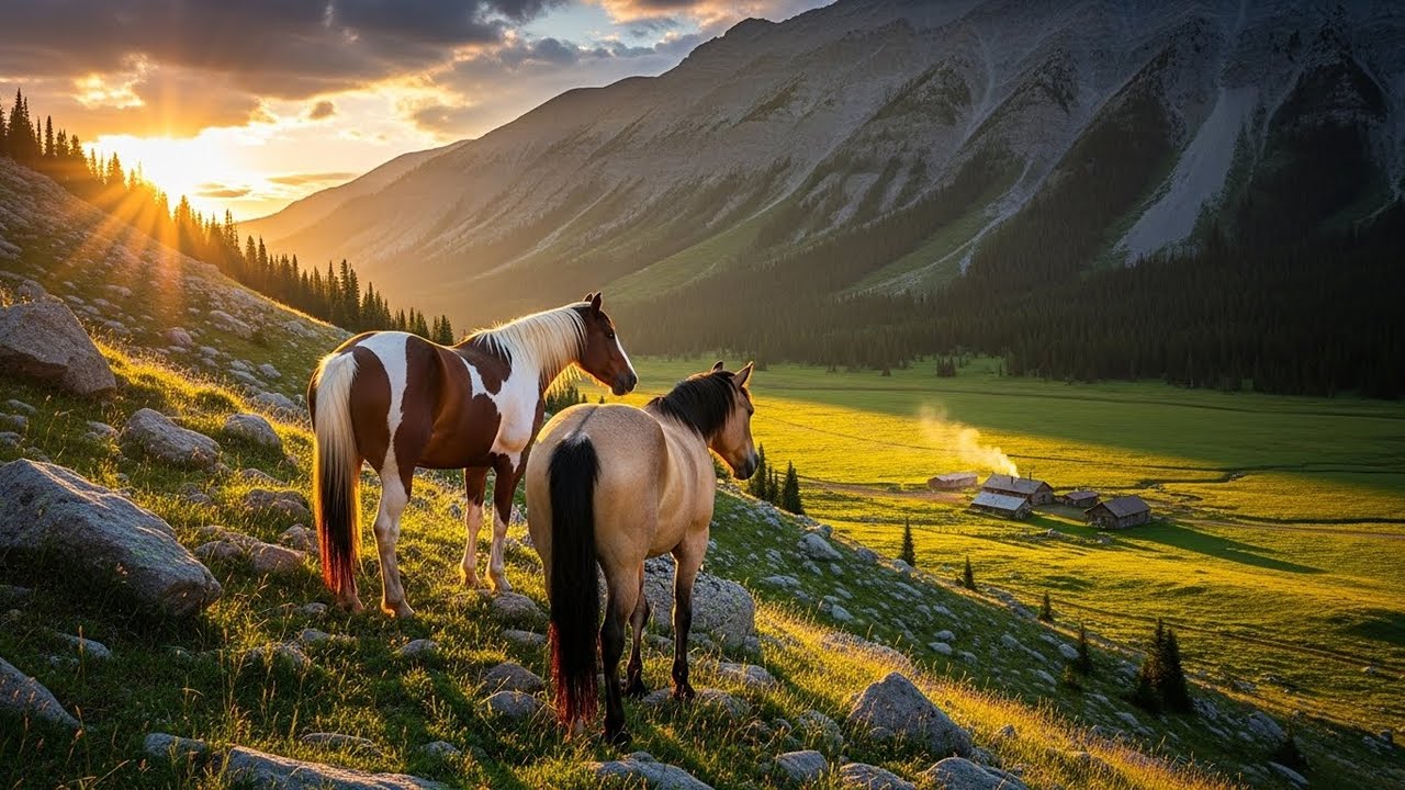 Elderly Man's Horse Vanished for Years She Finally Returned, She Wasn't Alone