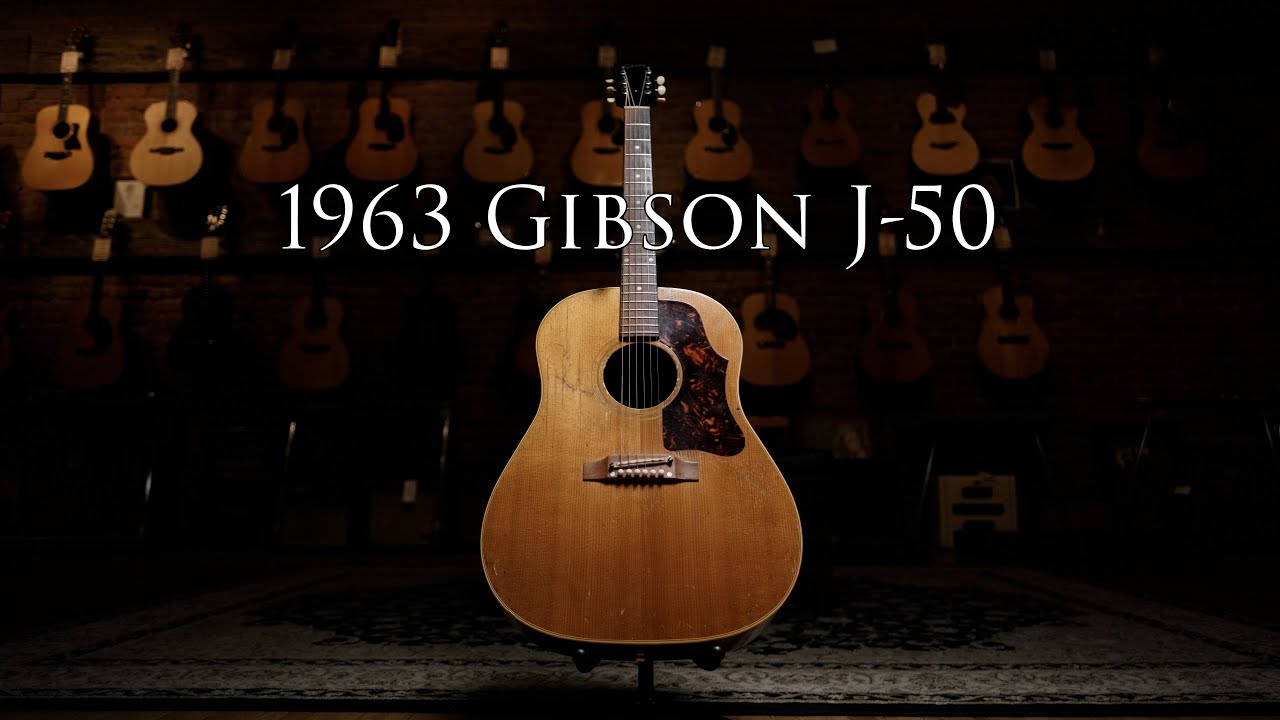 1963 Gibson J-50