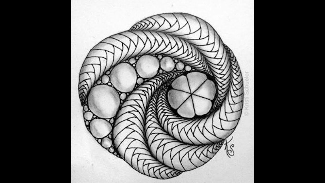 Weekly Zentangle® Tangle Video-BETWEED-June 22-28, 2015