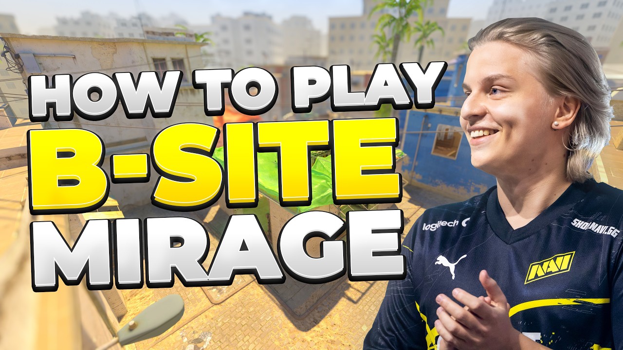 Как профессионалы играют на точке B Mirage (руководство по CS2 2025)