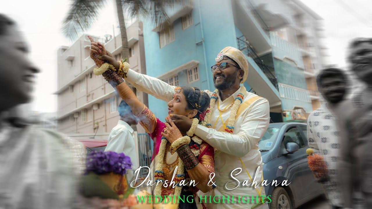 HOME WEDDING HIGHLIGHTS FT. DARSHAN & SAHANA || 4k VIDEO || JUSTSHOOTMEUP