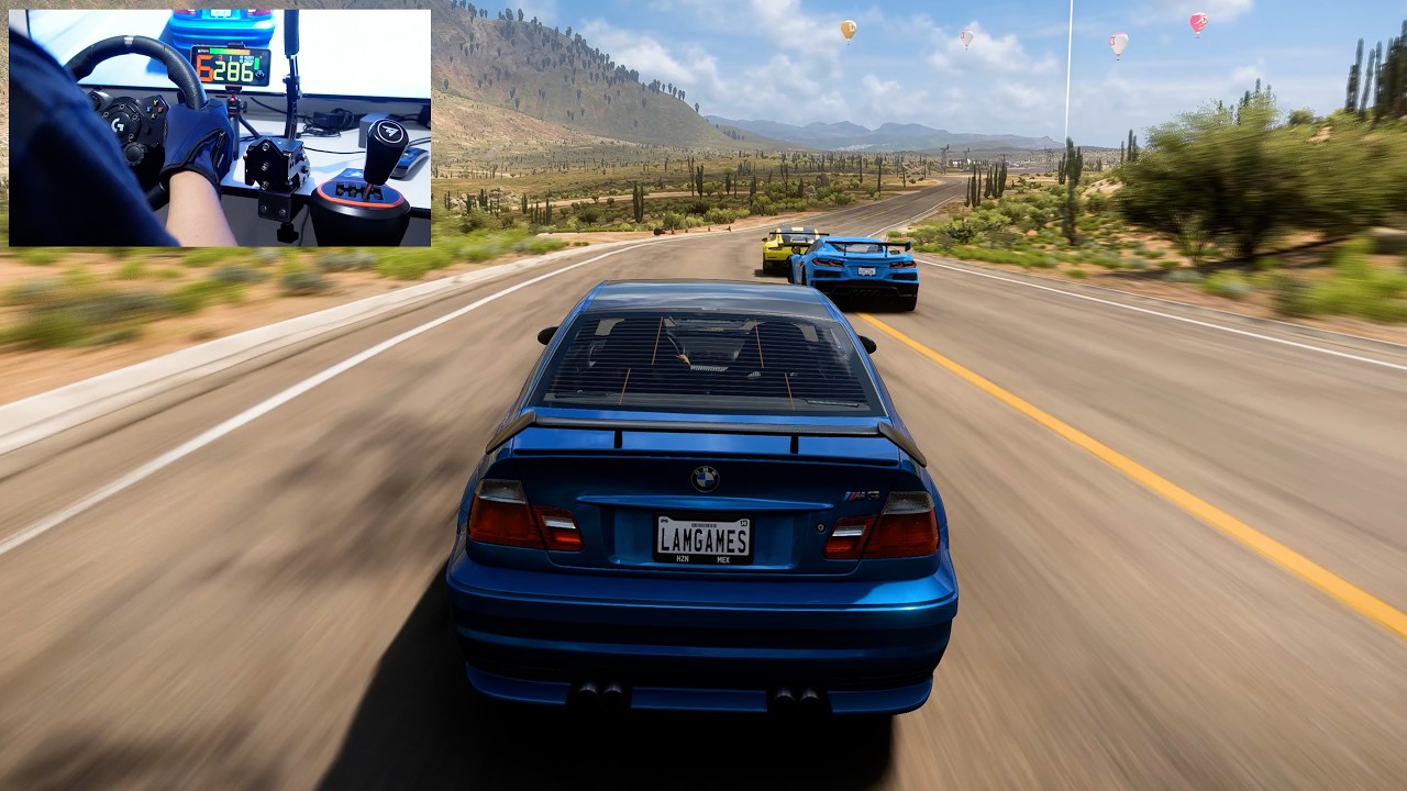 BMW M3 GTR | Sin Ayudas | Forza Horizon 5 | Volante Logitech G923 Gameplay