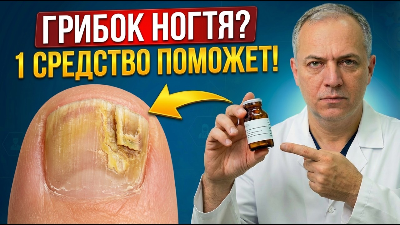 ГРИБОК УЙДЕТ ЗА НЕДЕЛЮ! Самое мощное домашнее средство, о котором молчат