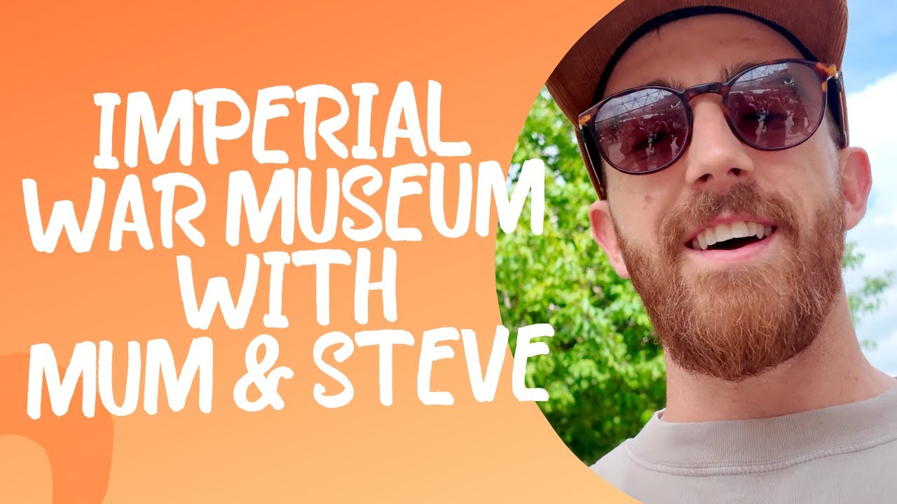 WE TOOK MUM & STEVE TO THE IMPERIAL WAR MUSEUM - LONDON