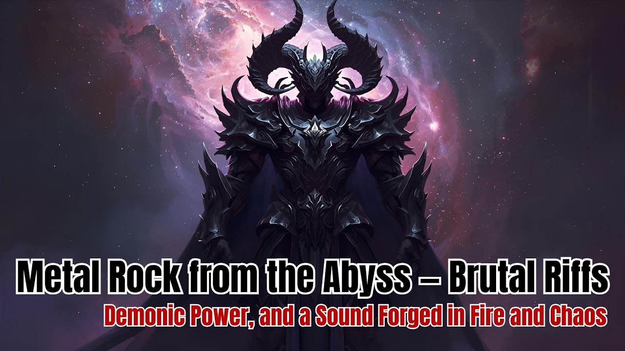 Blackened Metal Apocalypse — A Symphony of Fury, Fire, and Darkness #heavymetalsongs #hardrock80s