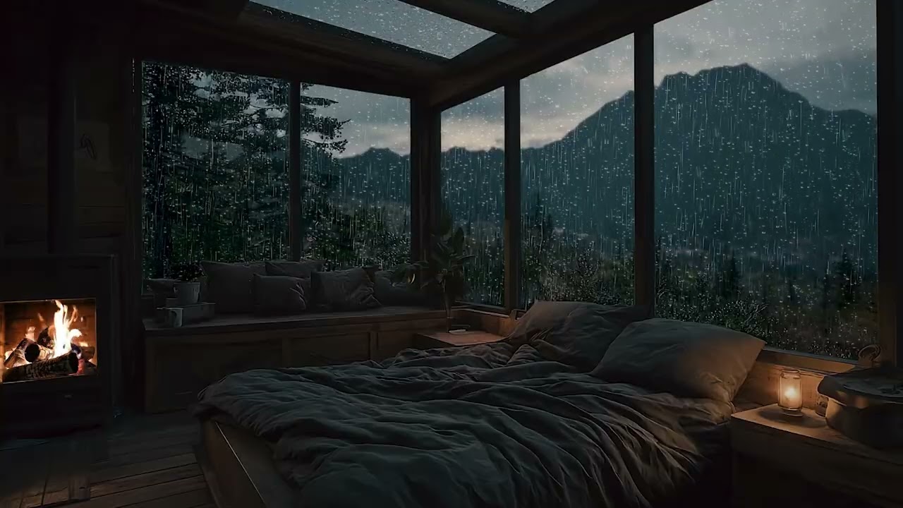 3 Hours Soft Piano & Rain Sounds 🎹🌧️ | Relaxing Music for Deep Sleep