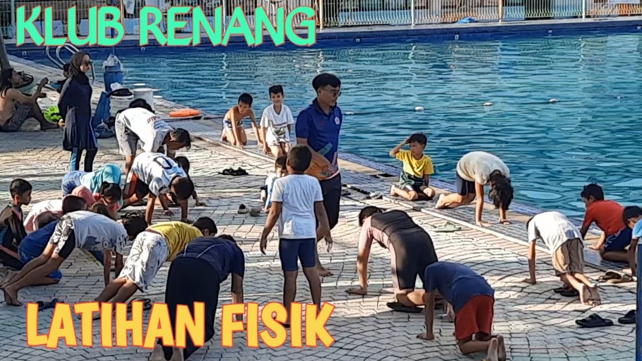 Klub Renang Latihan || Kolam Renang Rawa Badak  jakarta Utara