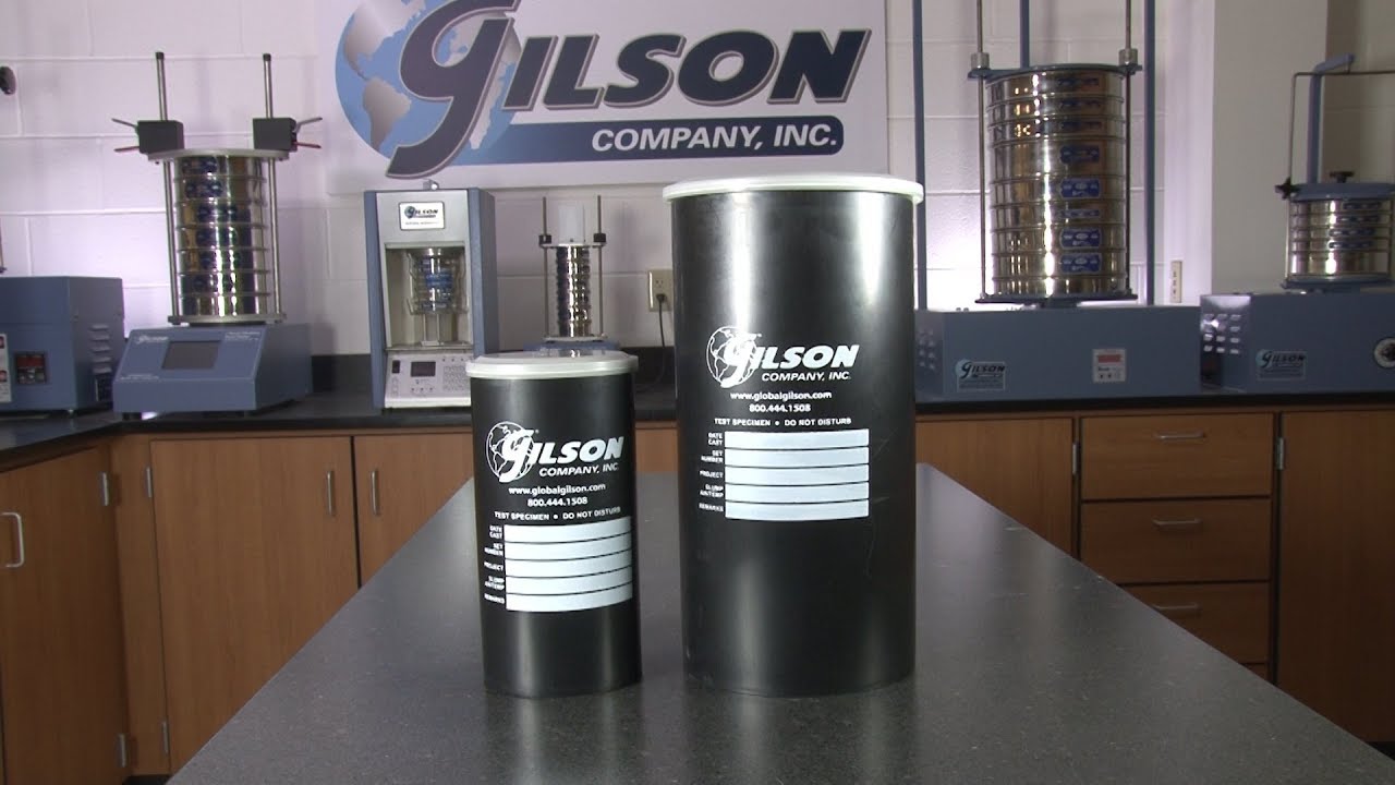 Gilson Single-Use Plastic Concrete Cylinder Molds (HM-151, 152, 153, 154)