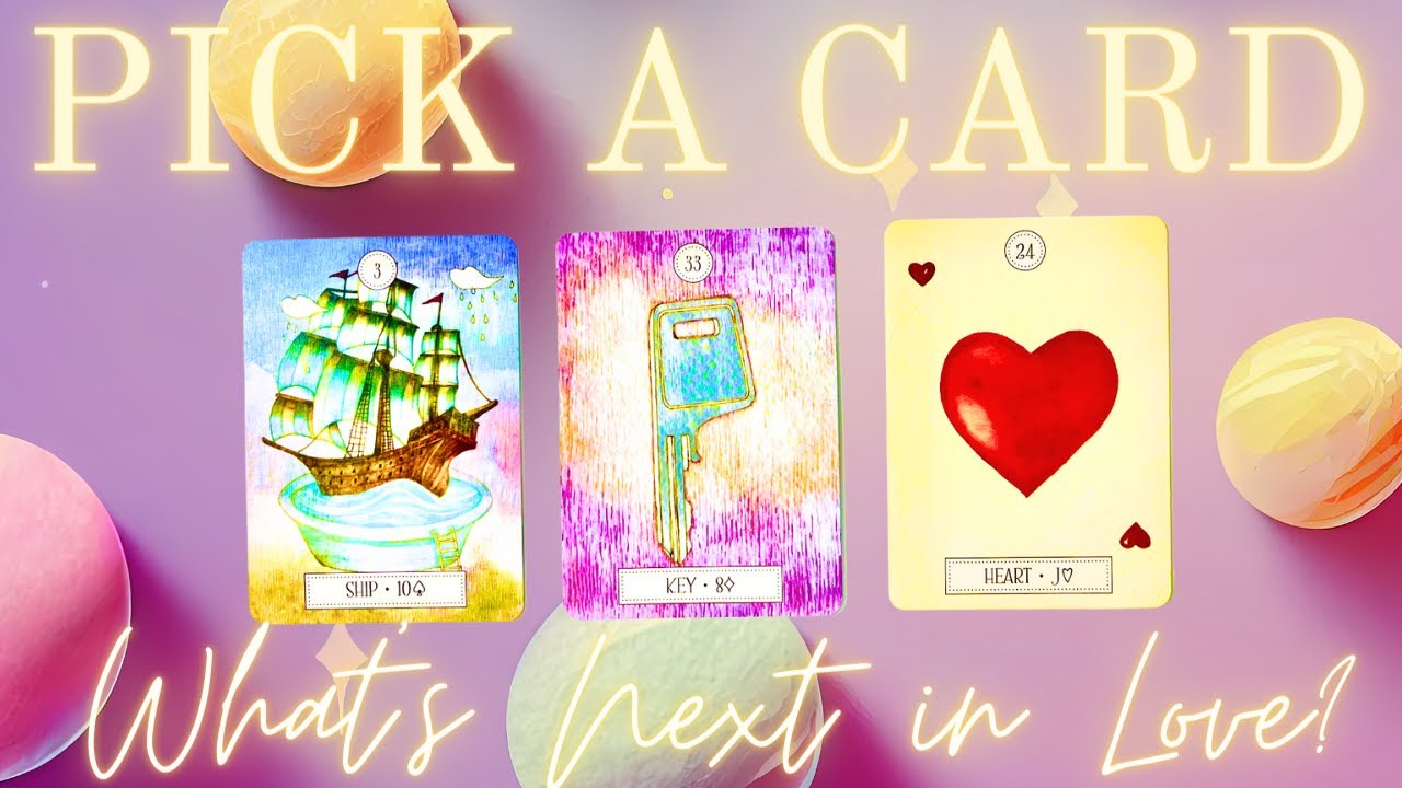 SINGLES| WHAT'S NEXT IN LOVE? 🚢 🗝💖(PICK A CARD) 💖 LOVE TAROT READING