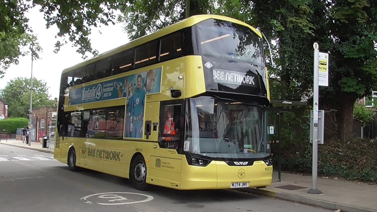 Manchester Bus Ride - Number 85 route: Oxford Road to Chorlton Bus Station