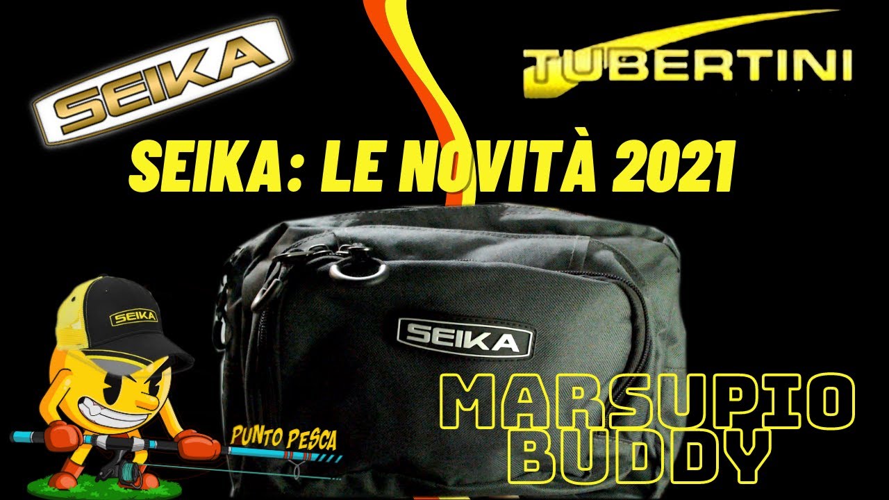 Novità 2021 Tubertini Seika marsupio Buddy :  Punto Pesca