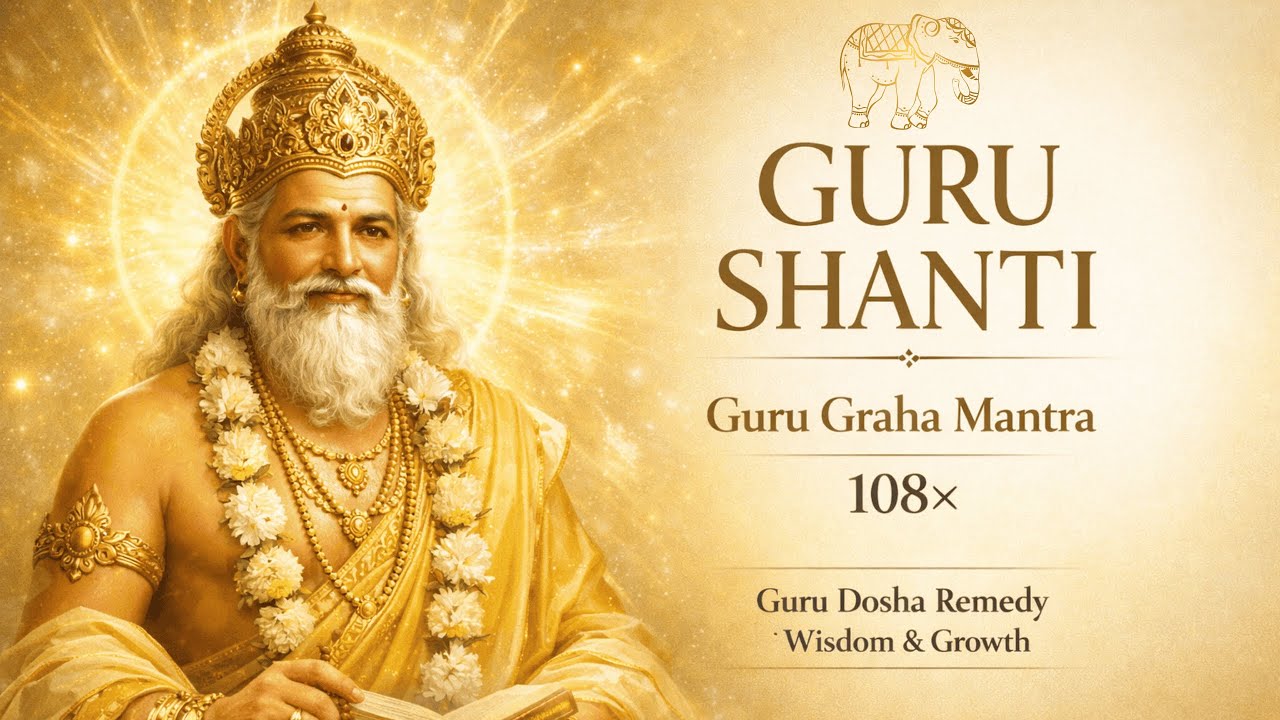 WORKING HARD BUT NO PROGRESS? Guru Graha Shanti Mantra for success