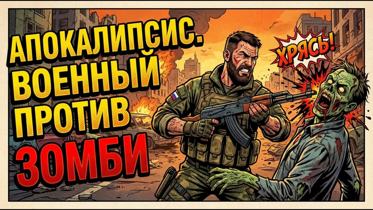 ЗОМБИ- АПОКАЛИПСИС..ТЫ ВОЕННЫЙ И ЭТО ТВОЕ ВЫЖИВАНИЕ.