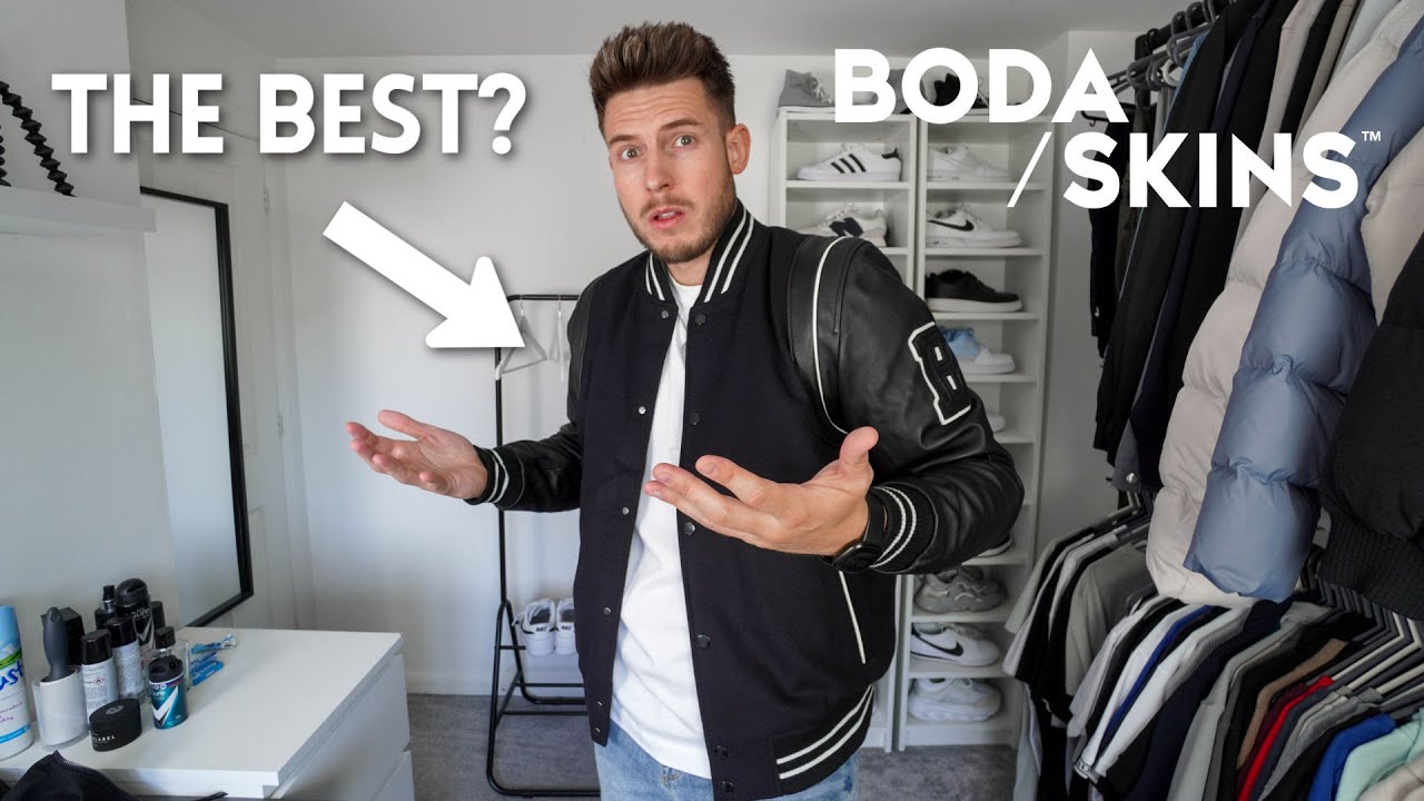 The BEST Leather Varsity Jacket? BODA SKINS Unboxing & Review