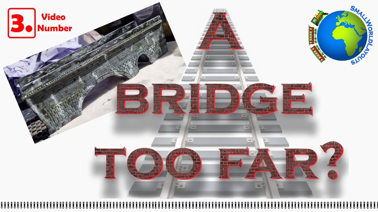 Building an N Gauge Bridge in Clay