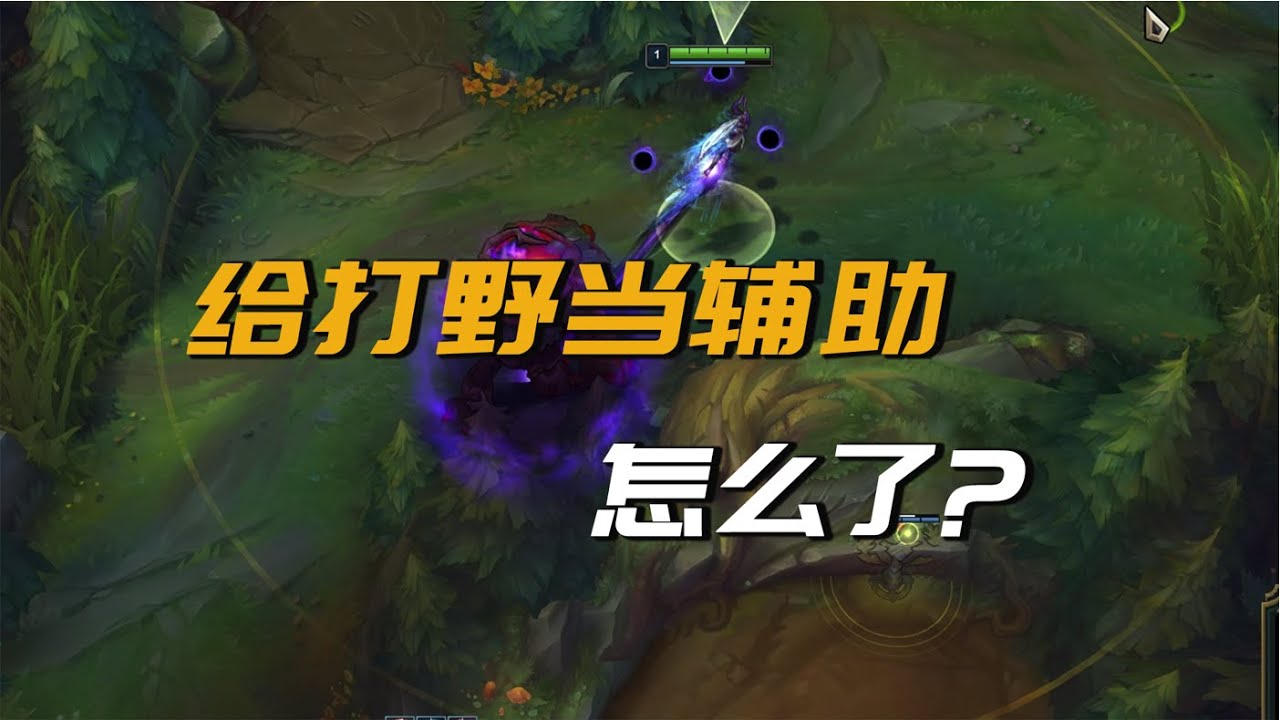 给打野当辅助