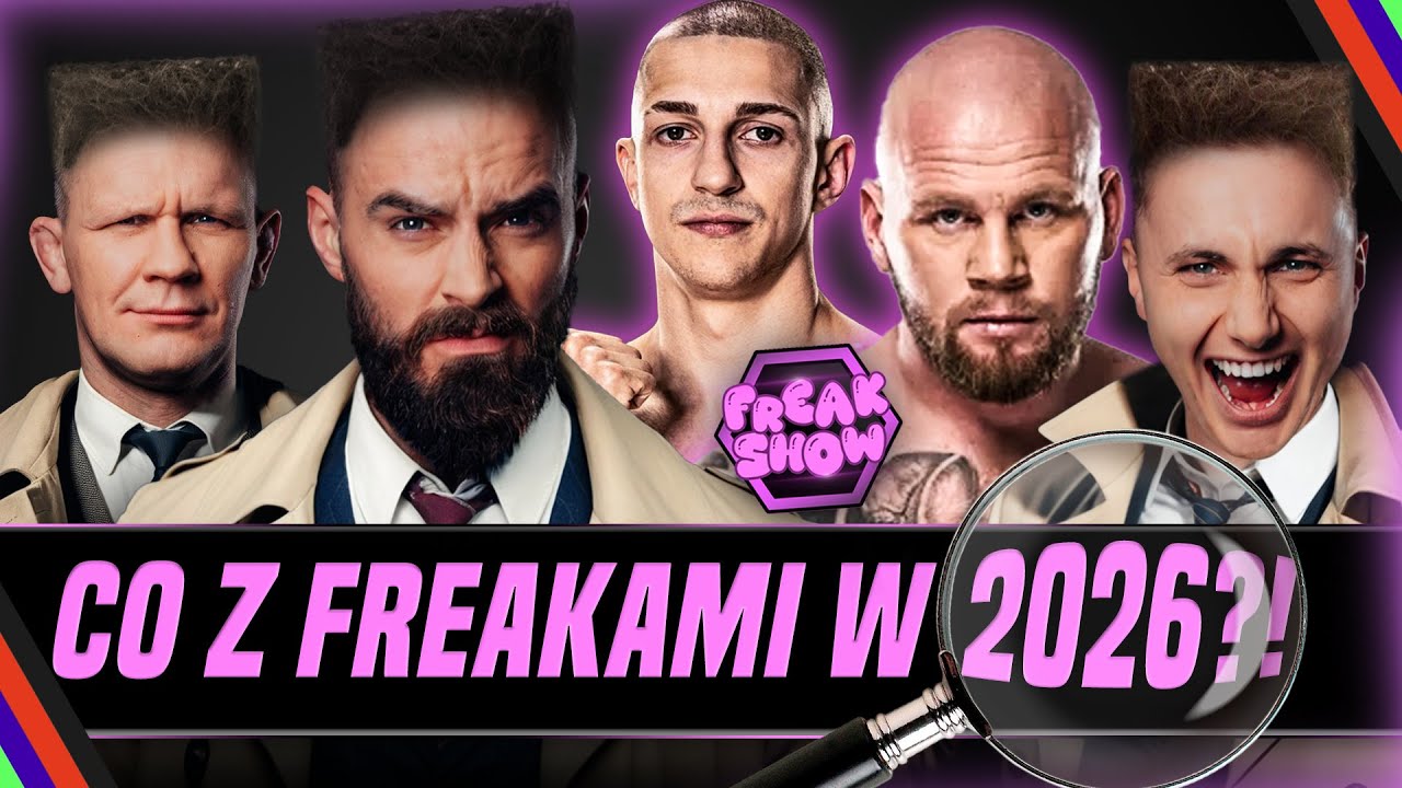 FREAK SHOW! GLEBA I LIZAK W STUDIU! CO Z FREAKAMI W 2026? TURSKI, MŚCIWUJEWSKI, PASTERNAK ZAPRASZAJĄ