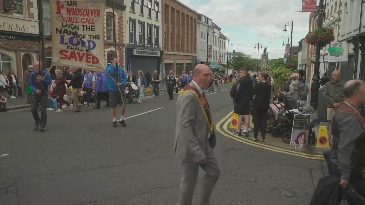 334th Annual Relief of Londonderry Commemorations, Apprentice Boys of Derry, Main Parade.