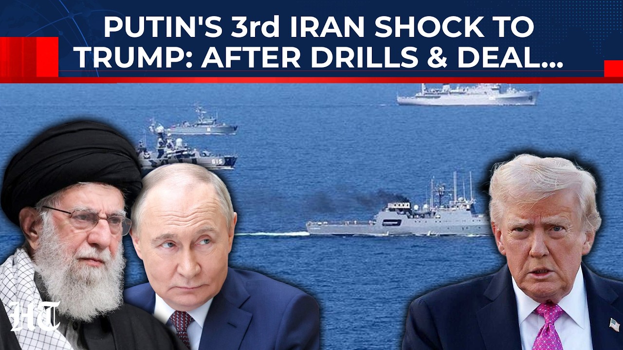 Putin's 3rd Iran Shock To Trump: After 'Hijack Ship' Drills & Deal, Moscow Now Says... | Khamenei