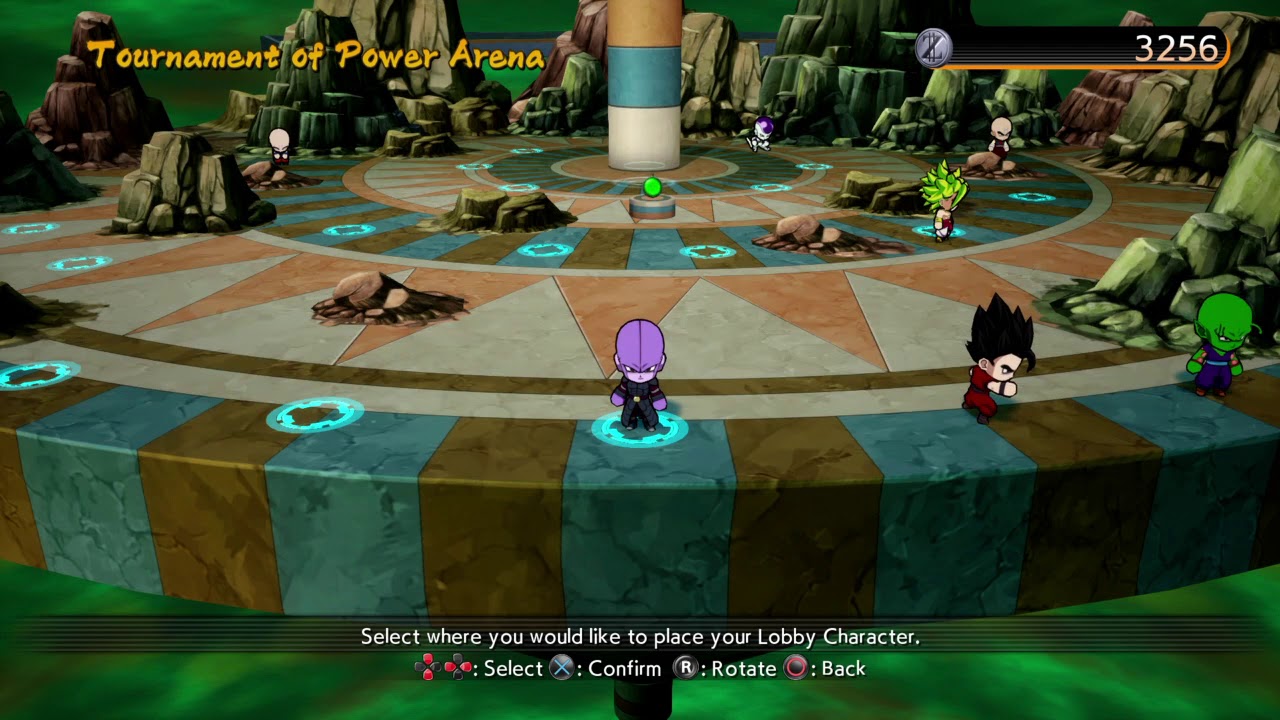 buying tournament of power stage DBFZ
