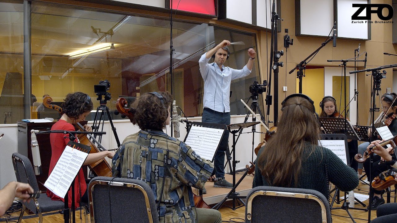 Zurich Film Orchestra recording session Pirates Of The Caribbean