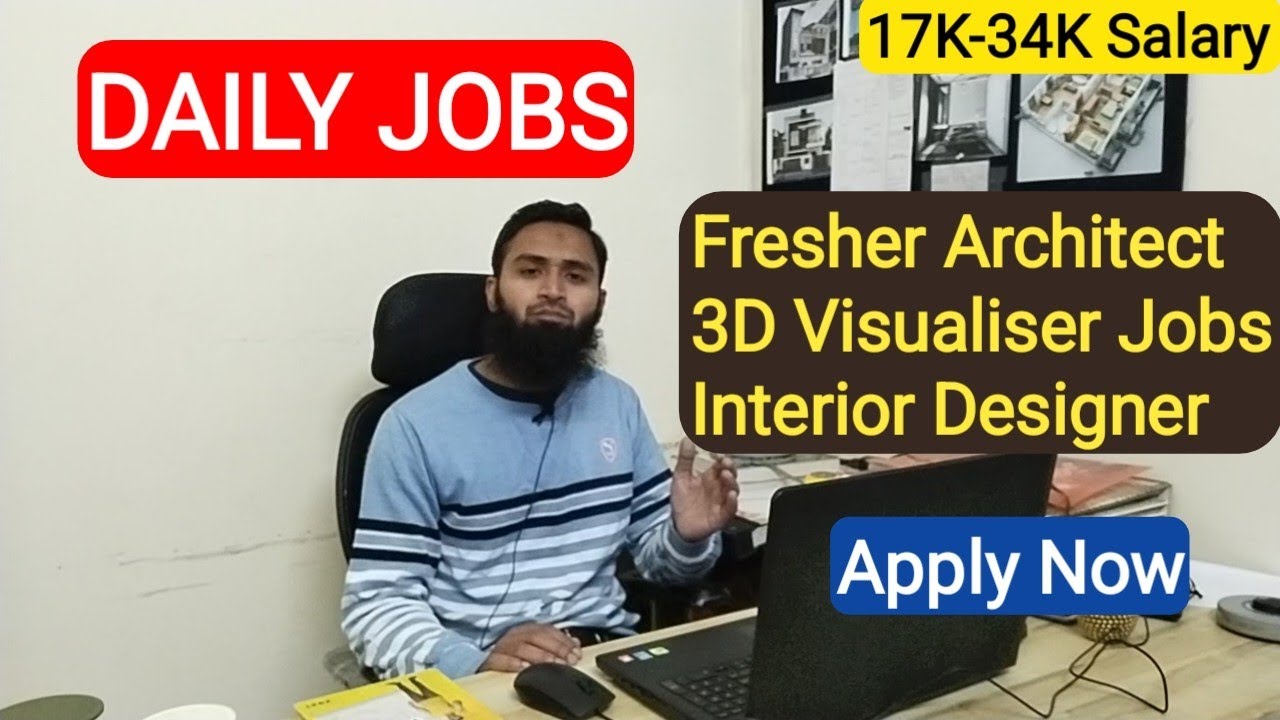 Freshers Architect | 3D Visualiser Jobs |  Fresher Interior Designer jobs | 3D Designing Jobs