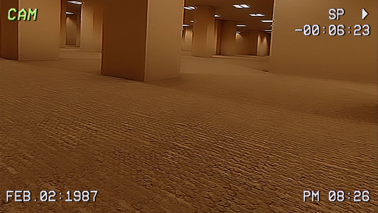 Backrooms level 0 found footage 