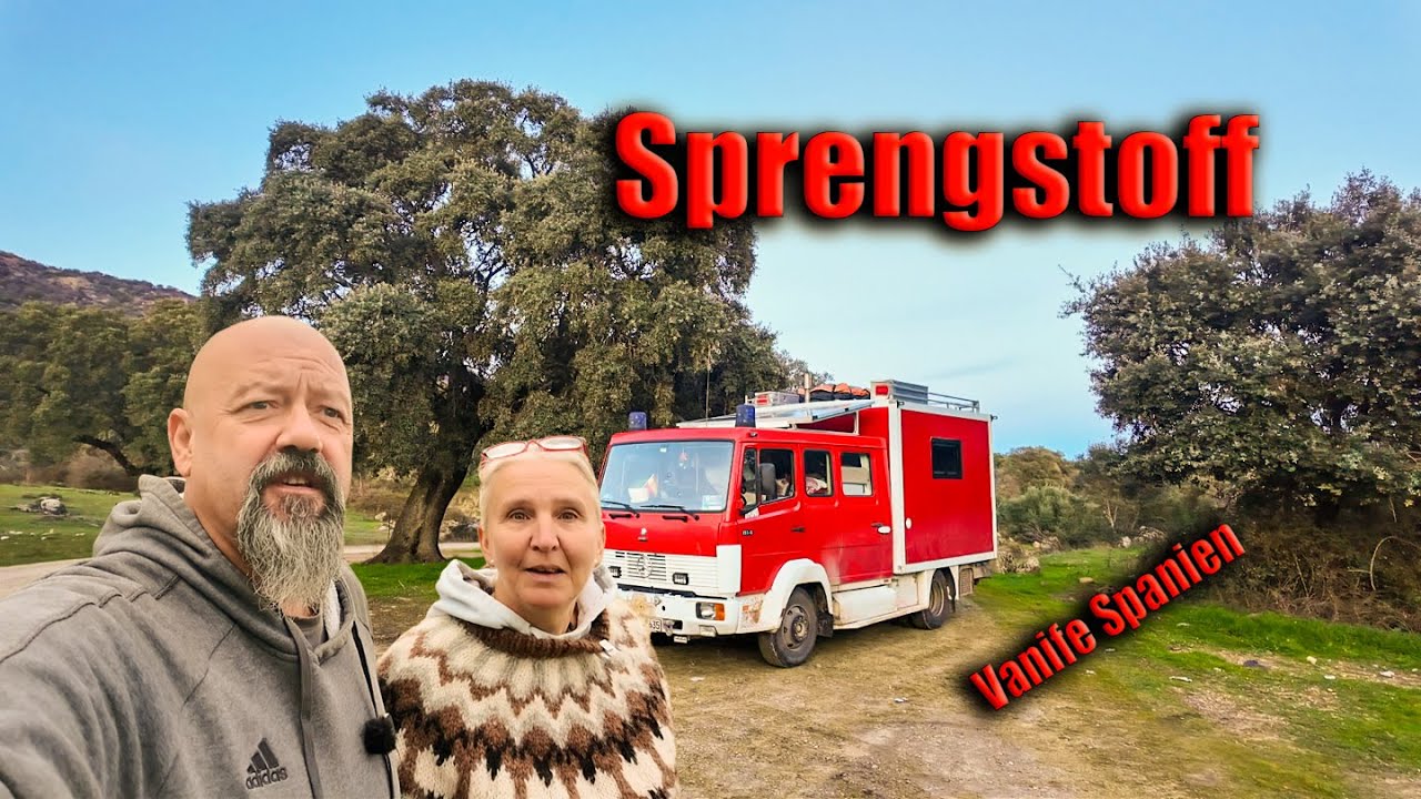 Es wird Gesprengt . #vanlife #travel #mining