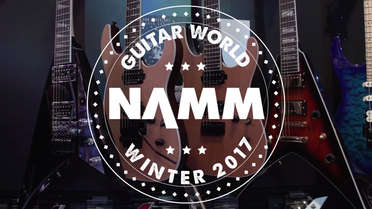 NAMM 2017 - Jackson Guitars  - Mick Thomson, Marty Friedman, Misha Mansoor, Gus G Signature Models