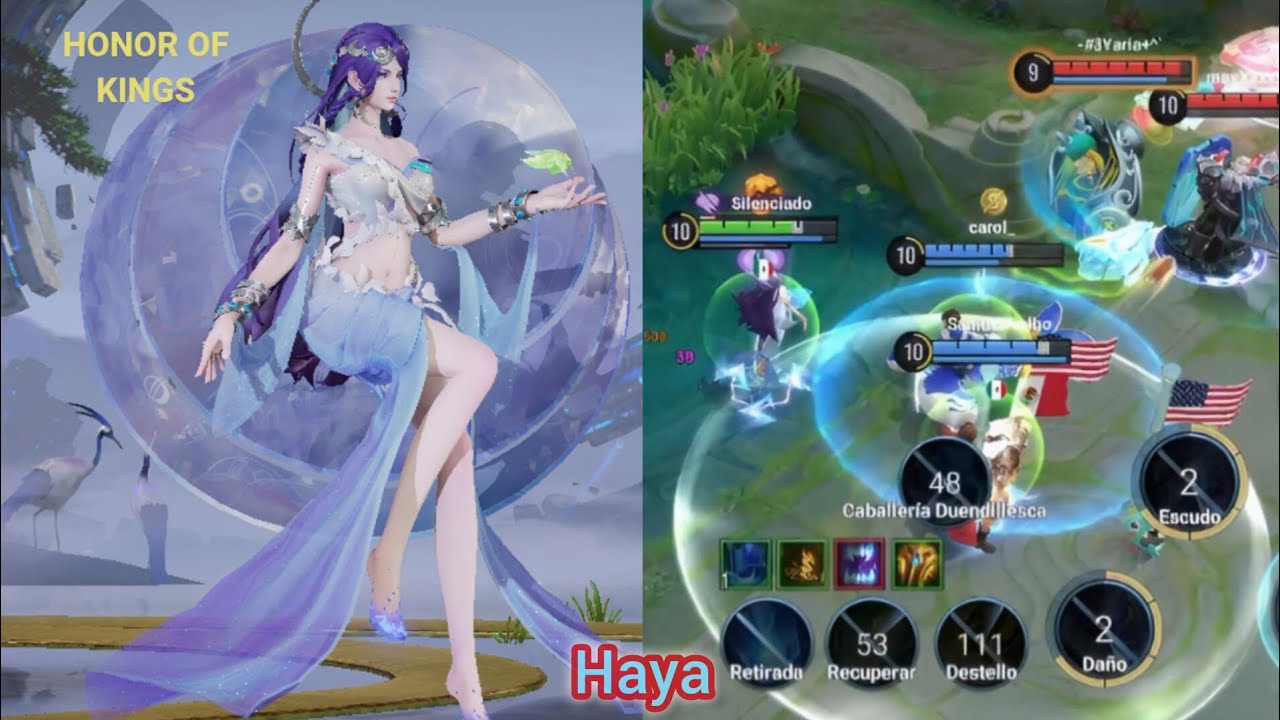 HOK : HAYA / LINEA CENTRAL GAMEPLAY | HONOR OF KINGS 